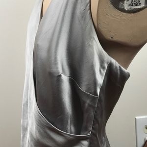 Ann Taylor Halter Top Light Gray 8P